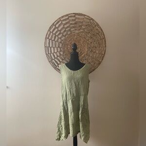 Bodie Green Sleeveless Dress